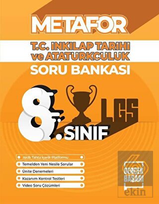 8. Sınıf T.C. İnkılap Tarihi ve Atatürkçülük Soru