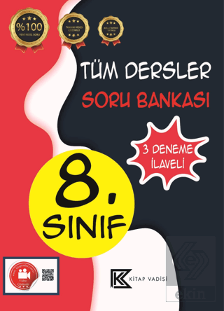 8. Sınıf Tüm Dersler Soru Bankası Video Çözümlü