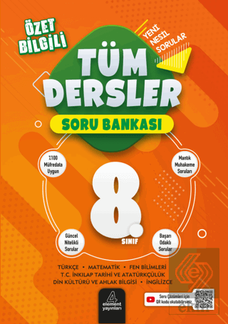 8. Sınıf Tüm Dersler Soru Bankası