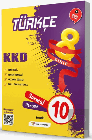 8. Sınıf Türkçe 10 Sarmal Deneme Veri Yayınevi