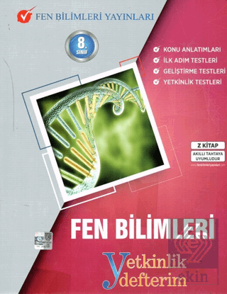 8. Sınıf Yeni Nesil Fen Bilimleri Yetkinlik Defter