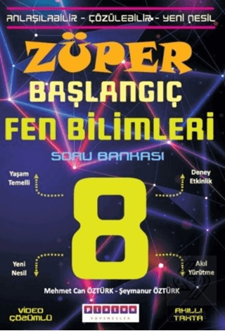 8. Sınıf Züper Başlangıç Fen Bilimleri Soru Bankas