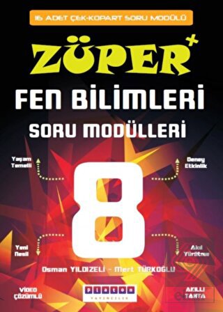 8. Sınıf Züper Fen Bilimleri Soru Modülleri