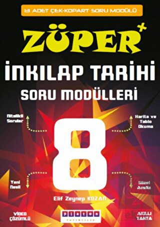 8. Sınıf Züper İnkılap Tarihi Soru Modülleri