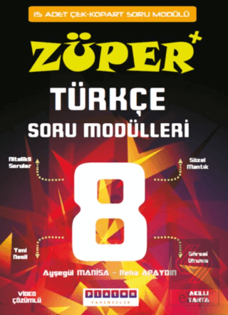 8. Sınıf Züper Türkçe Soru Modülleri