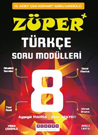 8. Sınıf Züper Türkçe Soru Modülleri