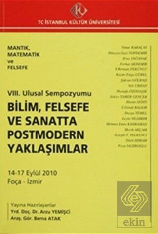 8. Ulusal Sempozyumu : Bilim, Felsefe ve Sanatta P