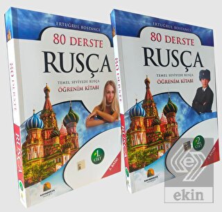 80 Derste Rusça 2 Cilt Takım