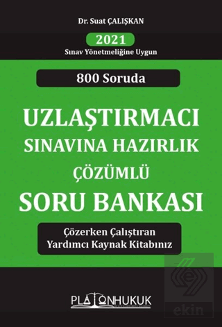 800 Soruda Uzlaştırmacı Sınavına Hazırlık Çözümlü