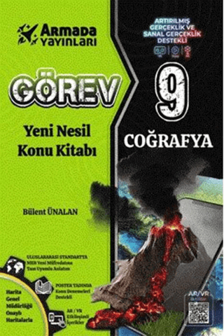 9. Sınıf Coğrafya Görev Konu Kitabı Armada Yayınla