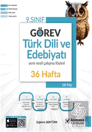 9. Sınıf Görev Türk Dili ve Edebiyatı Yeni Nesil Çalışma Föyleri (36 H