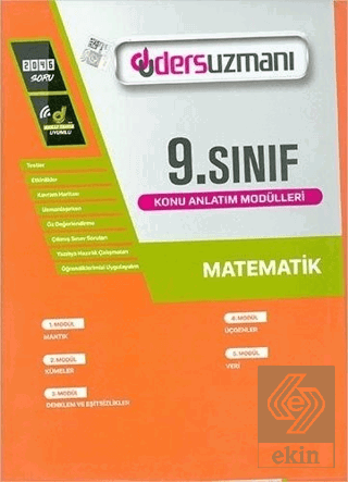 9. Sınıf Matematik 3. Konu Anlatım Modülü