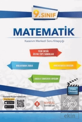 9. Sınıf Matematik Kazanım Merkezli Soru Kitapçığı