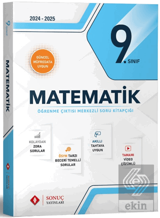 9. Sınıf Matematik Modüller Set 2025 Güncel Müfredata Uygun