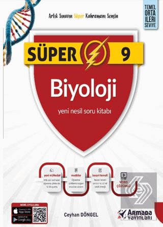 9. Sınıf Süper Biyoloji Yeni Nesil Soru Kitabı