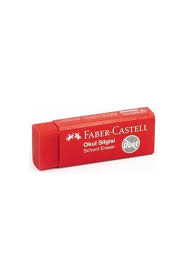 Faber Castell Okul Silgisi ( Kırmızı )