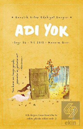 Adı Yok Gençlik Kitap Edebiyat Dergisi Sayı: 86 Gü