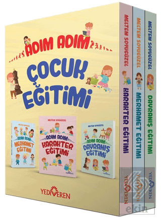 Adım Adım Çocuk Eğitimi Kutulu Set