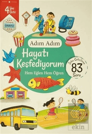 Adım Adım Hayatı Keşfediyorum 4 Yaş - Zeka Gelişti