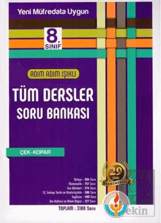 Adım Adım Işıklı 8.Sınıf Tüm Dersler Soru Bankası