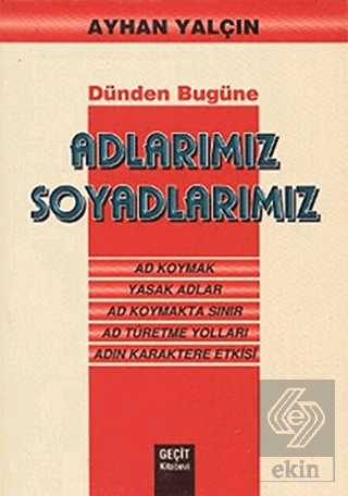 Adlarımız Soyadlarımız