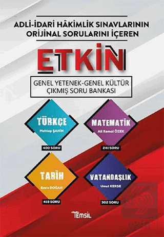 Adli-İdari Hakimlik Sınavlarının Orijinal Soruları