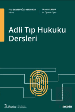 Adli Tıp Hukuku Dersleri