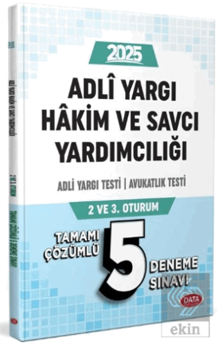 Adli Yargı Hakim ve Savcı Yardımcılığı Adli Yargı - Avukatlık Testi (2