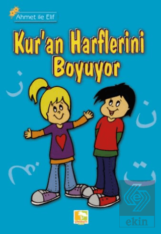 Ahmet İle Elif Kur'an Harflerini Boyuyor