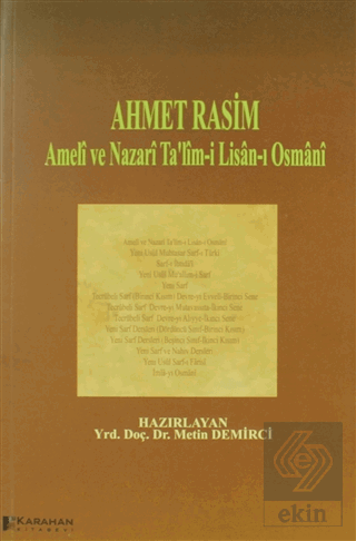 Ahmet Rasim - Ameli ve Nazari Ta\'lim-i Lisan-ı Osm