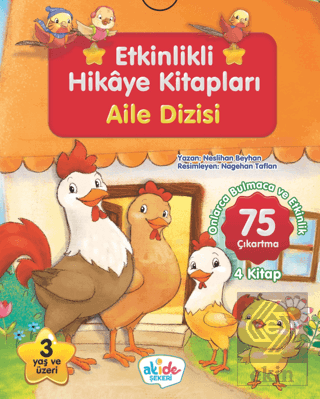 Aile Dizisi - Etkinlikli Hikaye Kitapları (4 Kitap