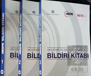 Akademik Bilişim Konferansı 4-6 Şubat 2015 Bildiri