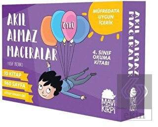 Akıl Almaz Maceralar 4. Sınıf Okuma Seti (10 Kitap