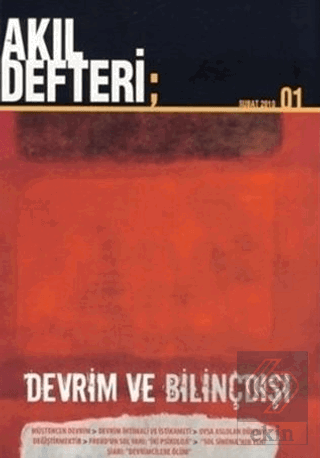 Akıl Defteri Sayı: 1 Devrim ve Bilinçdışı