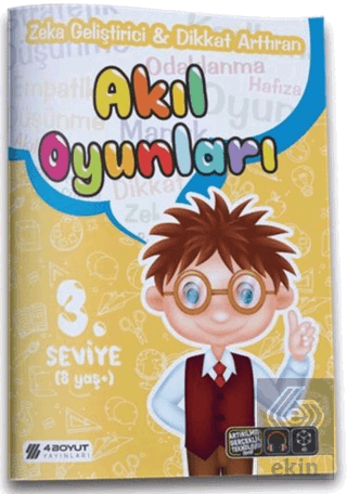 Akıl Oyunları 3.Seviye(8 Yaş+)