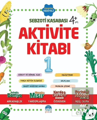 Aktivite Kitabı 1 - Sebzoti Kasabası