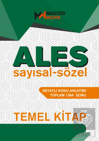 ALES Sayısal - Sözel Temel Kitap