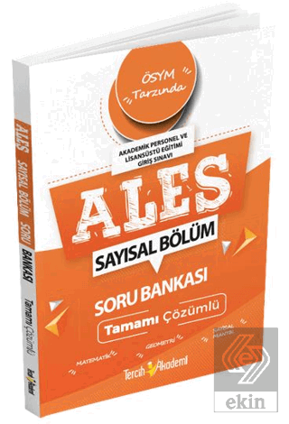 ALES Sayısal Tamamı Çözümlü Soru Bankası