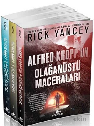 Alfred Kropp Serisi Takım Set (3 Kitap)