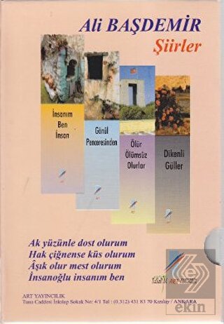 Ali Başdemir Şiirler (4 Kitap Takım)