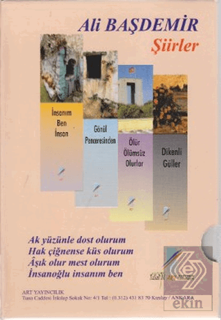 Ali Başdemir Şiirler (4 Kitap Takım)