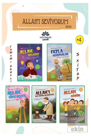 Allah'ı Seviyorum Serisi (5 Kitap Takım)