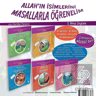 Allah\'ın İsimlerini Masallarla Öğrenelim Seti (5 K