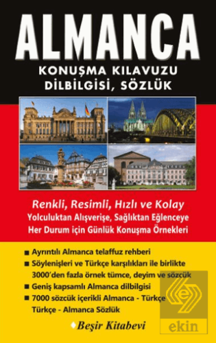 Almanca Konuşma Kılavuzu, Dilbilgisi, Sözlük