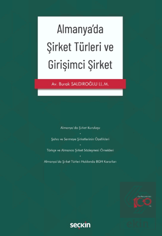 Almanyada Şirket Türleri ve Girişimci Şirket