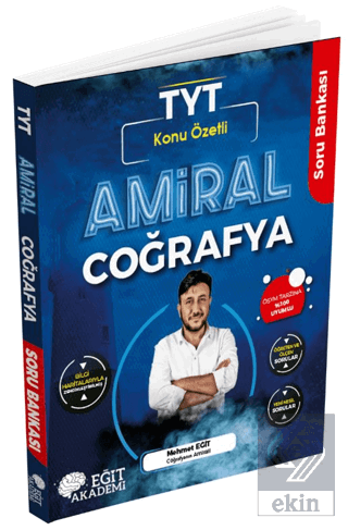 Amiral Coğrafya TYT Konu Özetli Soru Bankası Mehme