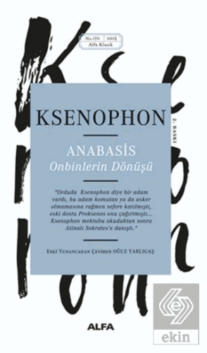 Anabasis - Onbinlerin Dönüşü