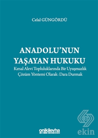 Anadolu'nun Yaşayan Hukuku