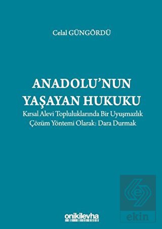 Anadolu'nun Yaşayan Hukuku