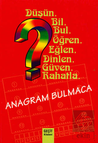 Anagram Bulmaca